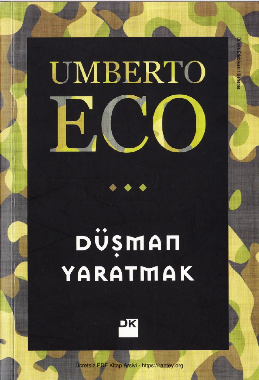 Düşman Yaratmak kapak görseli