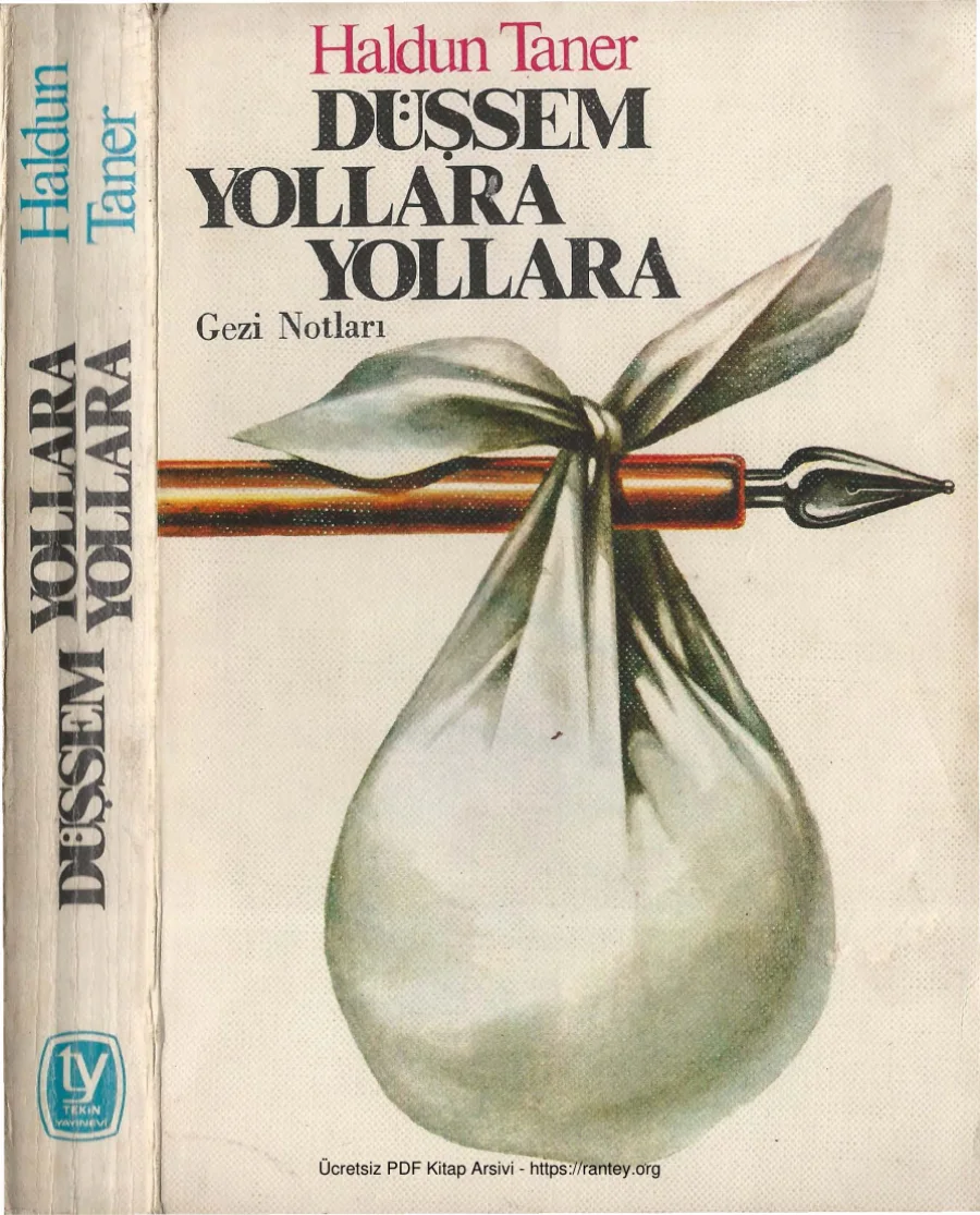Düşsem Yollara Yollara Tekin Yayınevi kapak görseli