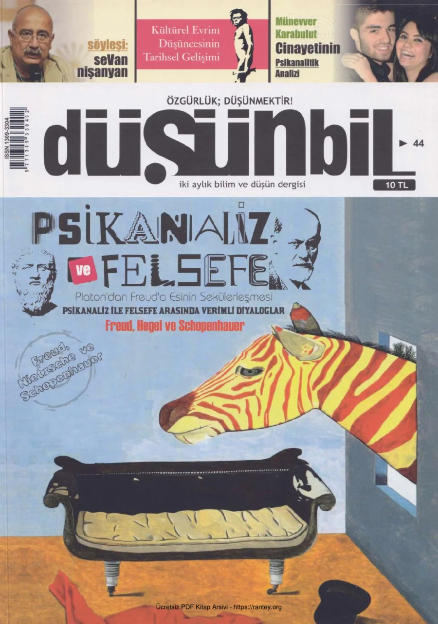 Düşünbil Sayı 044 Kasım Aralık 2014 kapak görseli