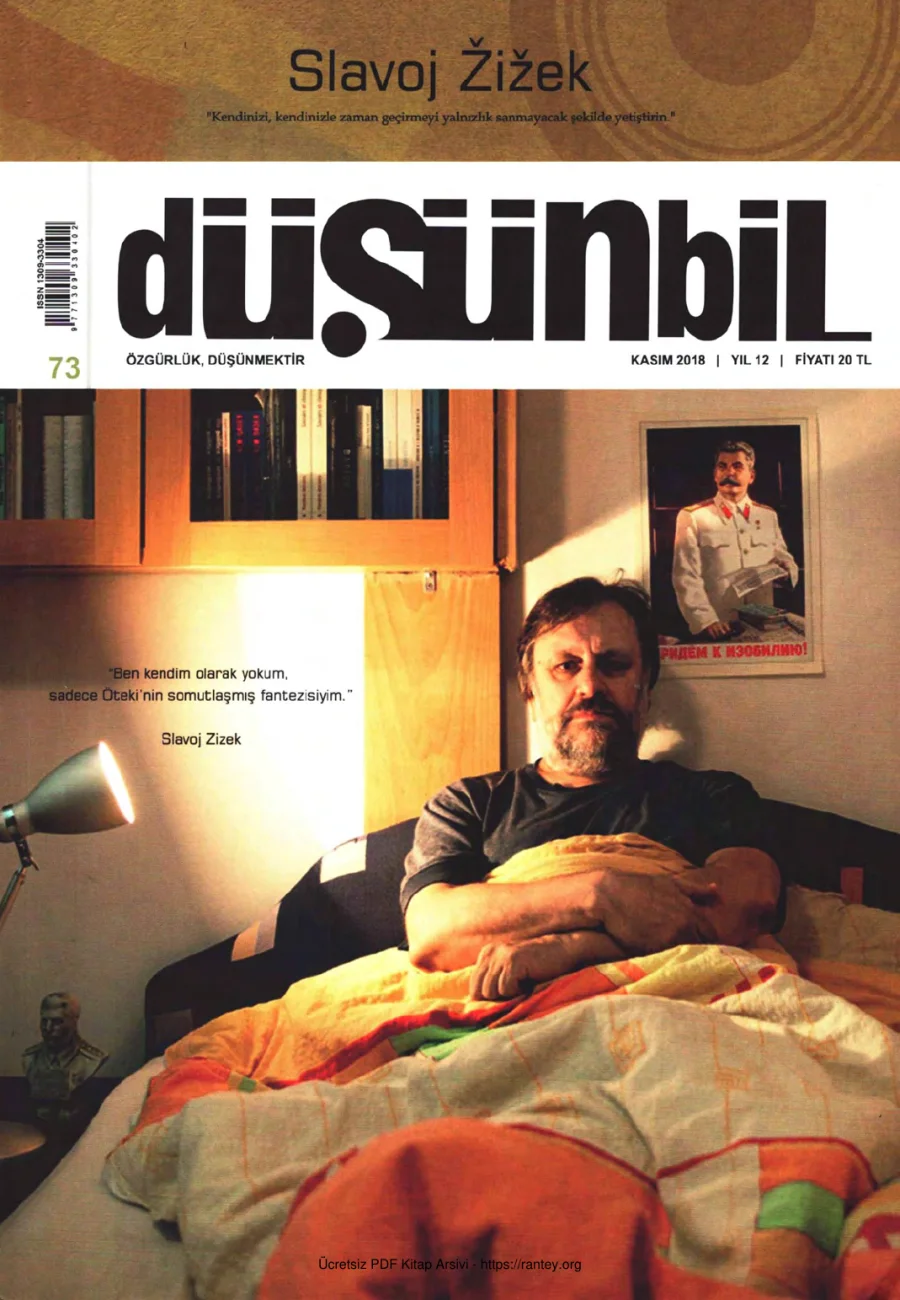Düşünbil Sayı 073 Kasım 2018 Slovak izek kapak görseli