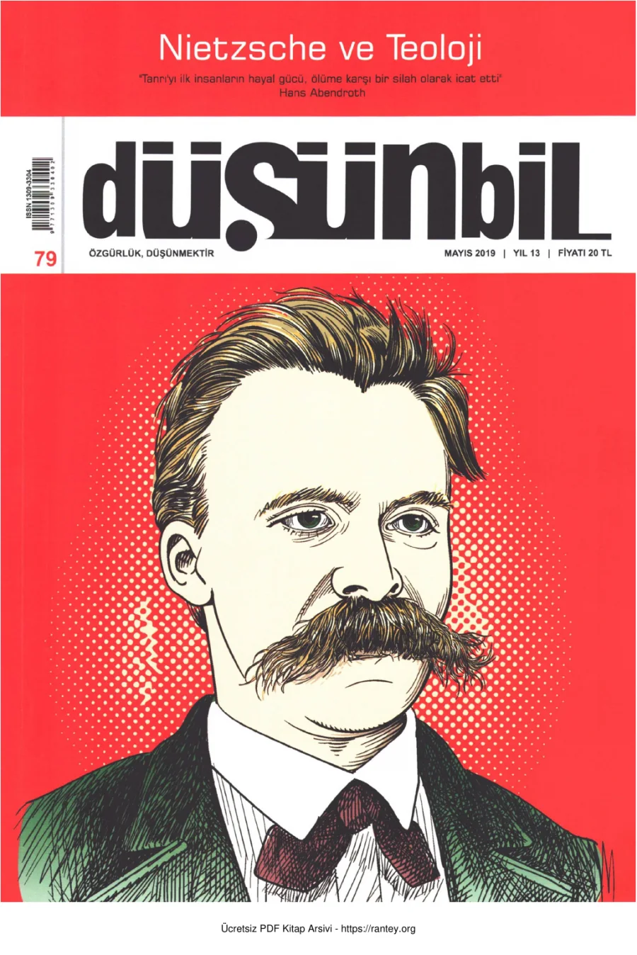 Düşünbil Sayı 079 Mayıs 2019 Nietzsche ve Teoloji kapak görseli