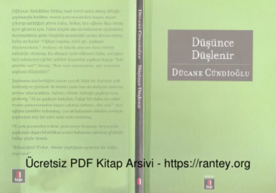 Düşünce Düşlenir kapak görseli