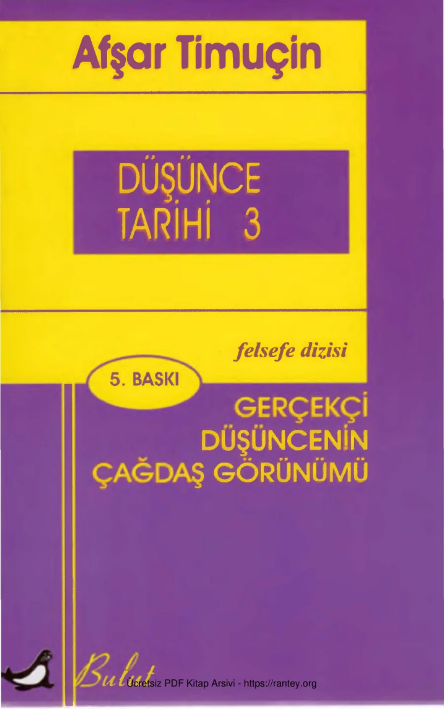 Düşünce Tarihi 3 kapak görseli
