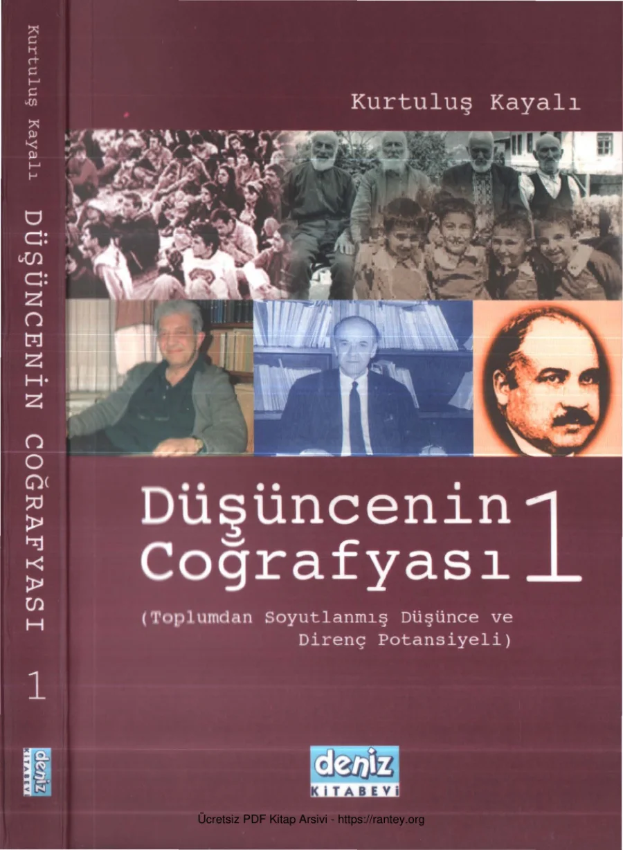 Düşüncenin Coğrafyası 1 Deniz Kitabevi kapak görseli