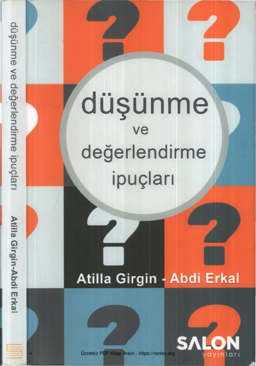 Düşünme ve Değerlendirme İpuçları kapak görseli