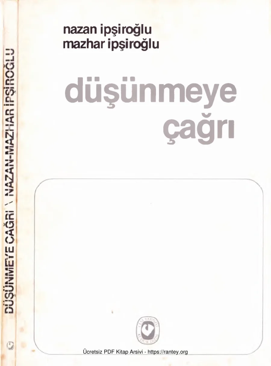 Düşünmeye Çağrı kapak görseli