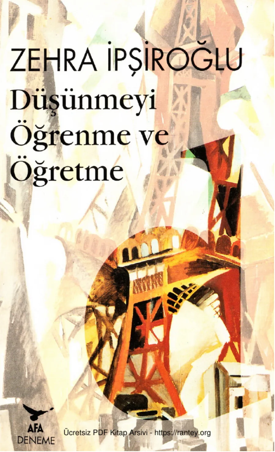 Düşünmeyi Öğrenme ve Öğretme Afa Yayınları kapak görseli
