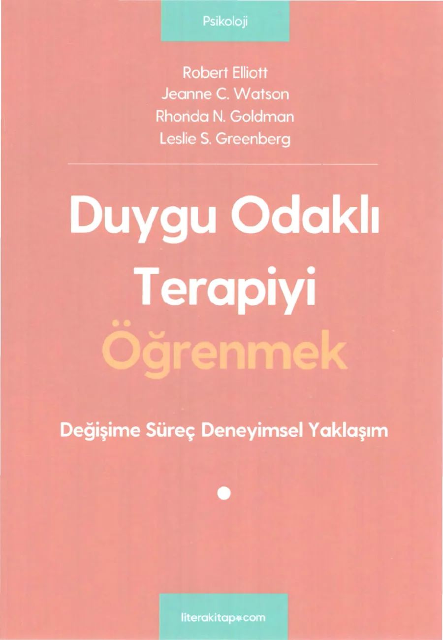 Duygu Odaklı Terapiyi Öğrenmek kapak görseli