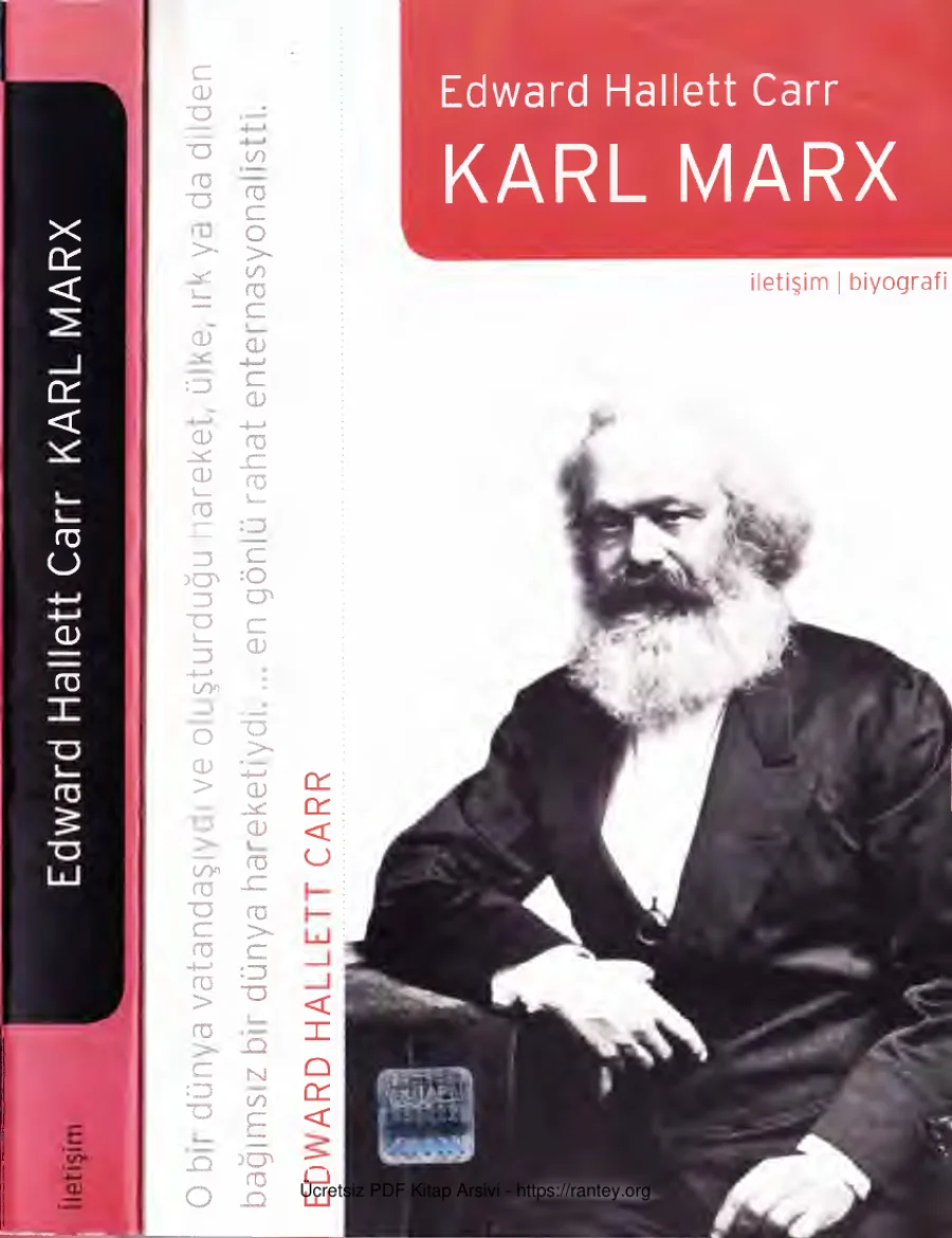 E H Carr Karl Marks İletişim Yayınları kapak görseli