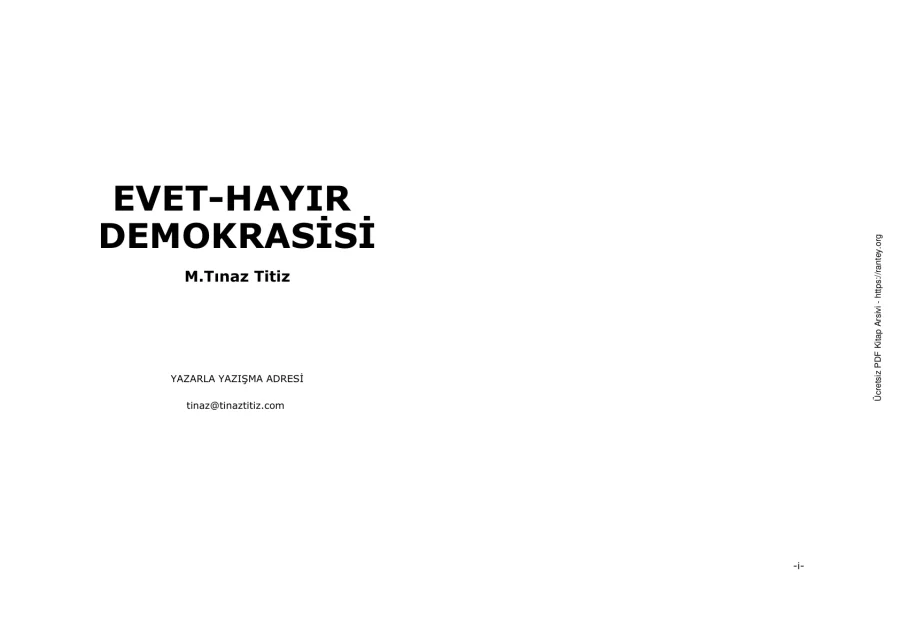E h Demokrasisi kapak görseli
