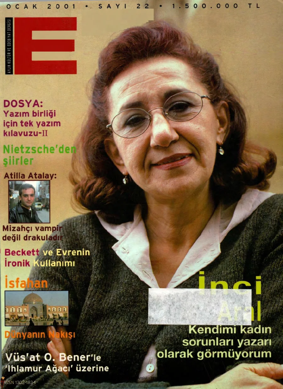 E Sayı 022 - Ocak 2001 kapak görseli