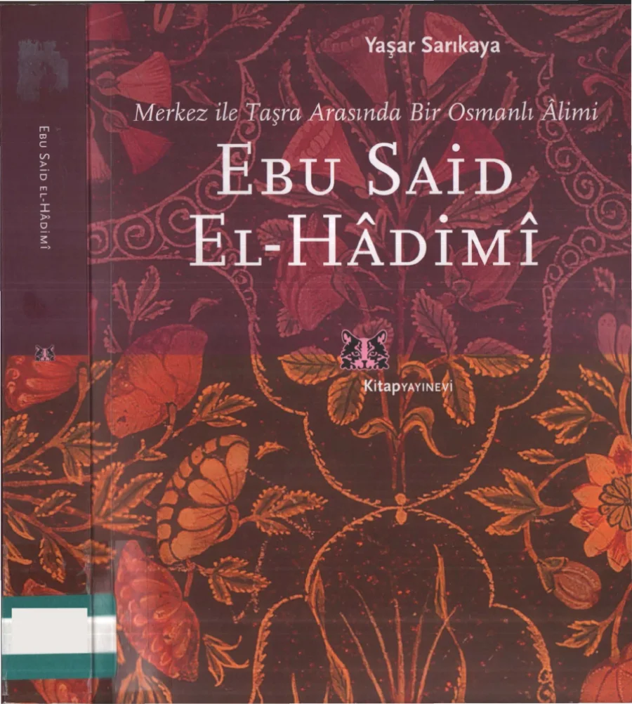 Ebu Said el Halimi kitap kapağı
