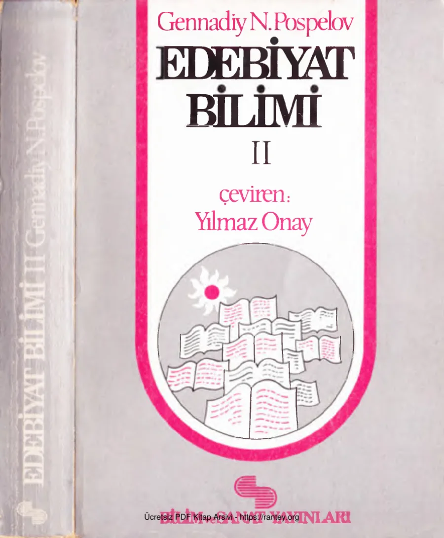 Edebiyat Bilimi Cilt 2 kapak görseli