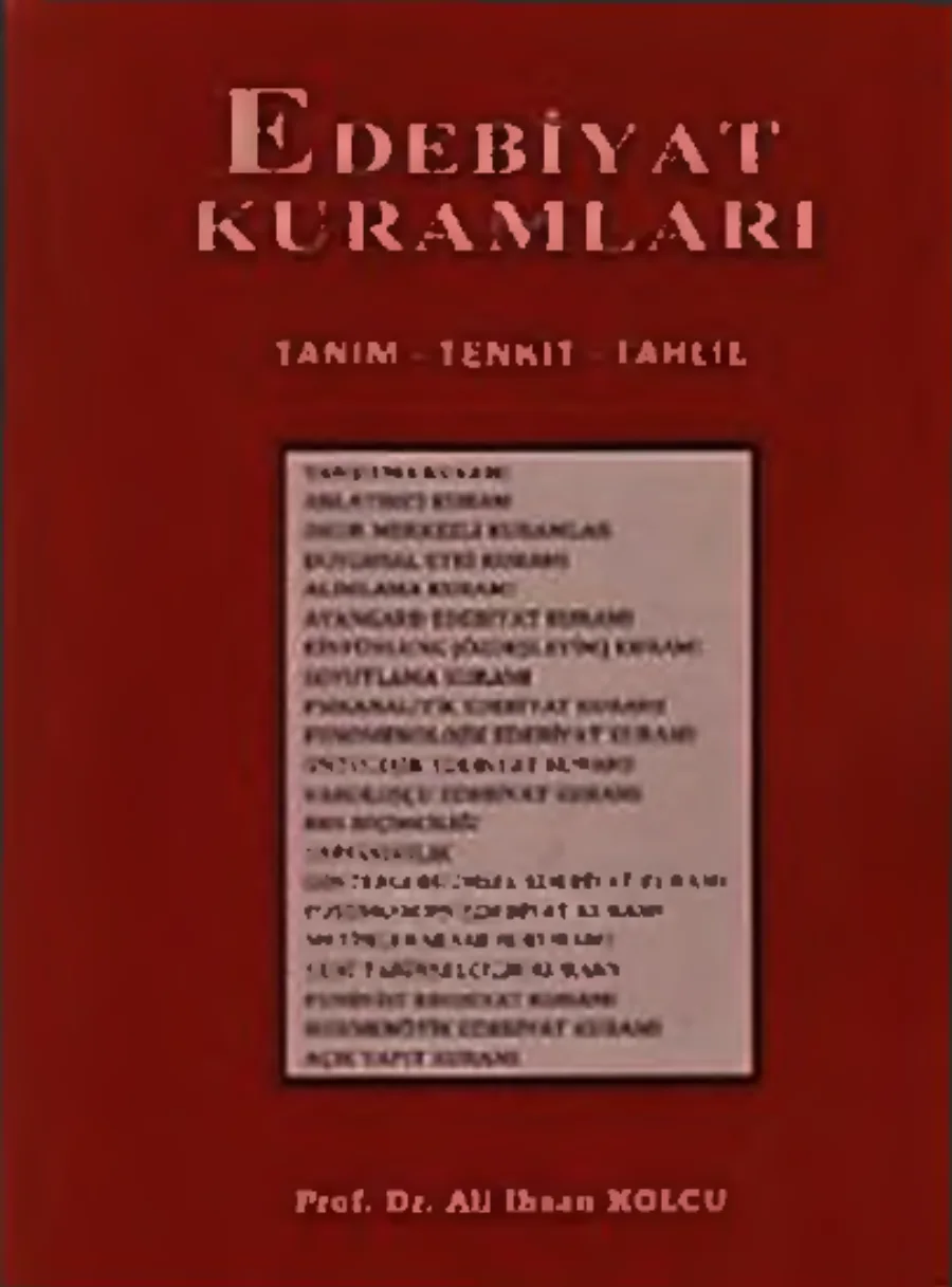 Edebiyat Kuramları PDF kapak görseli