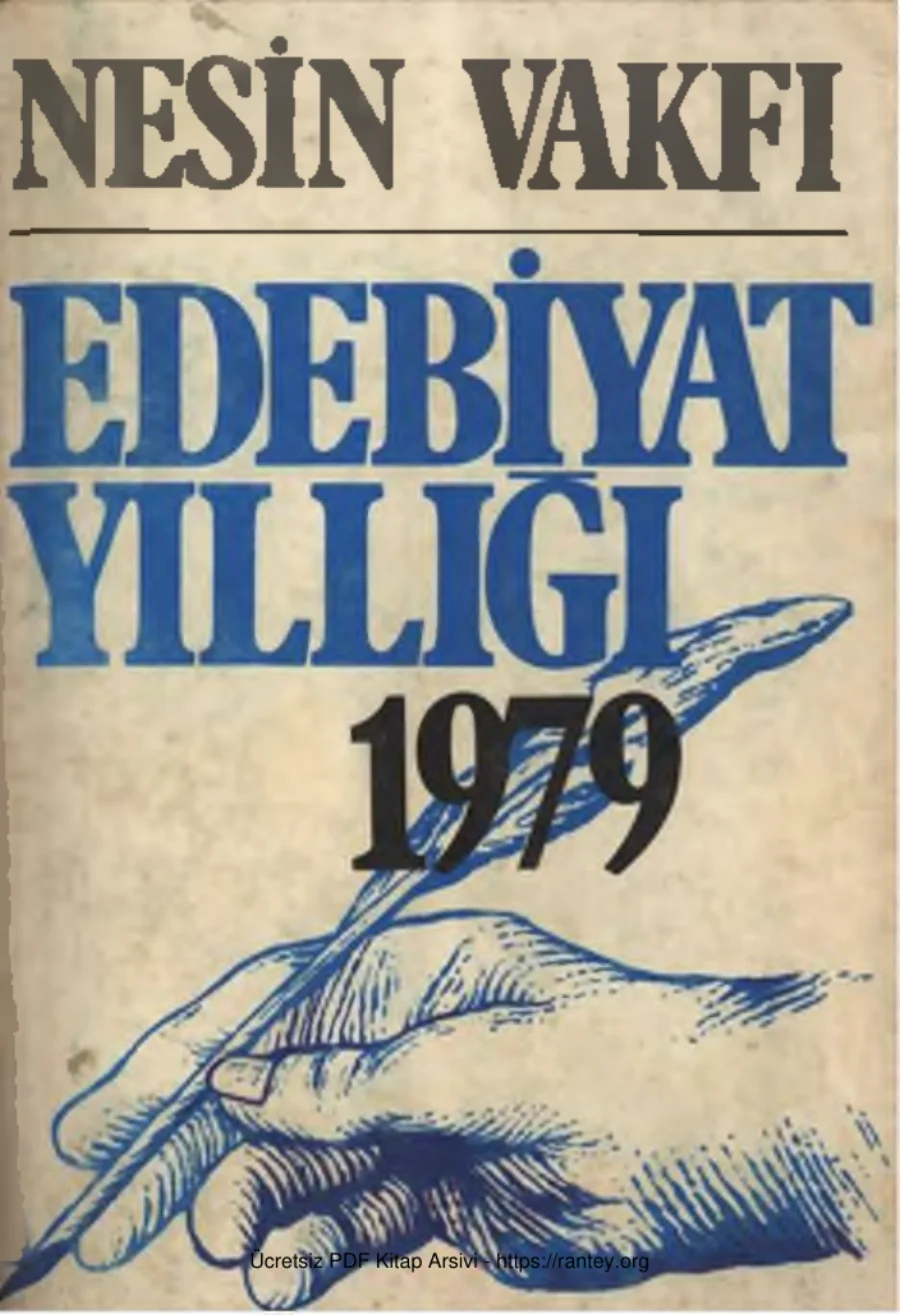 Edebiyat Yıllığı 1979 kapak görseli