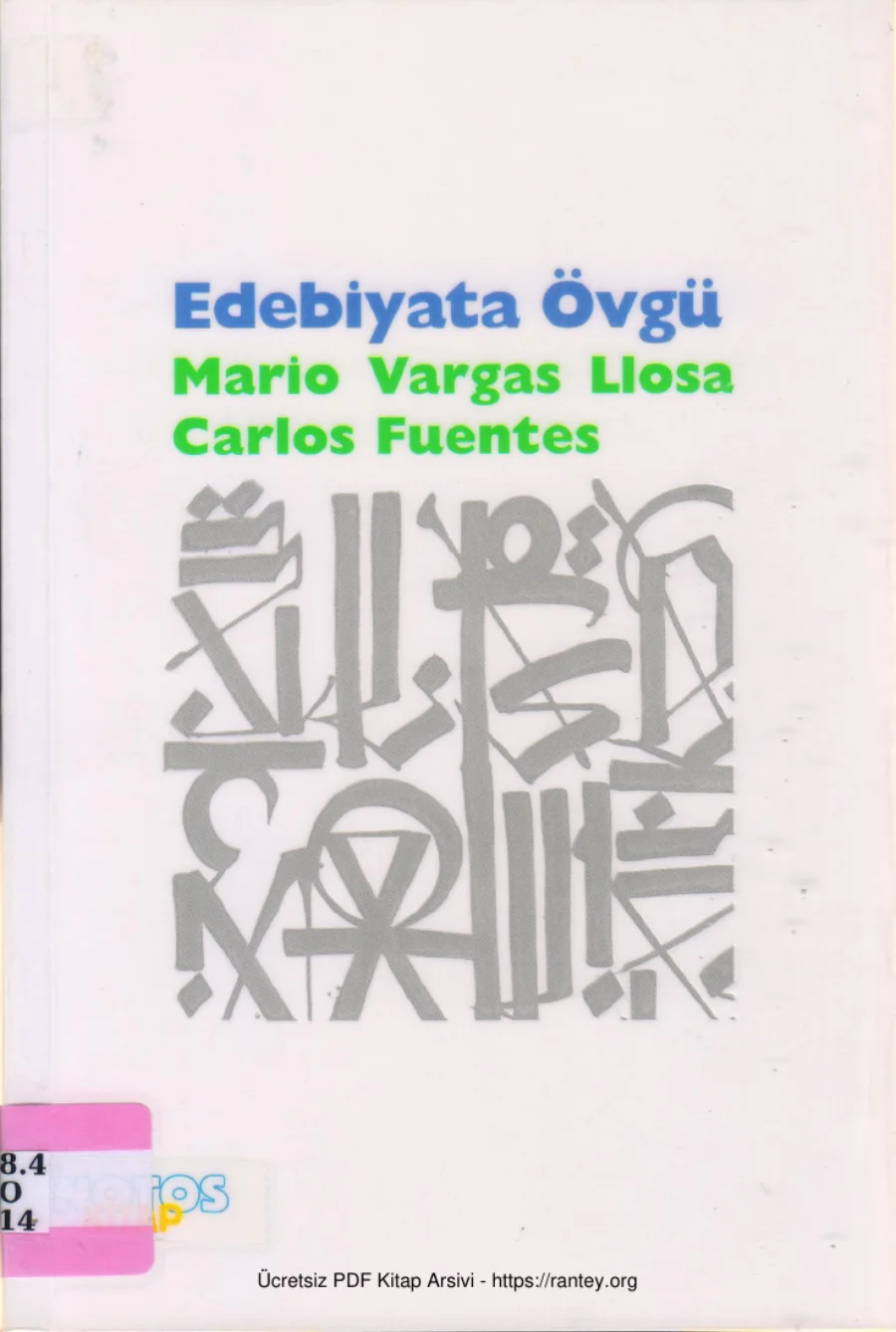 Edebiyata Övgü kapak görseli