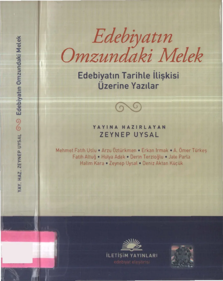 Edebiyatın Omzundaki Melek kapak görseli