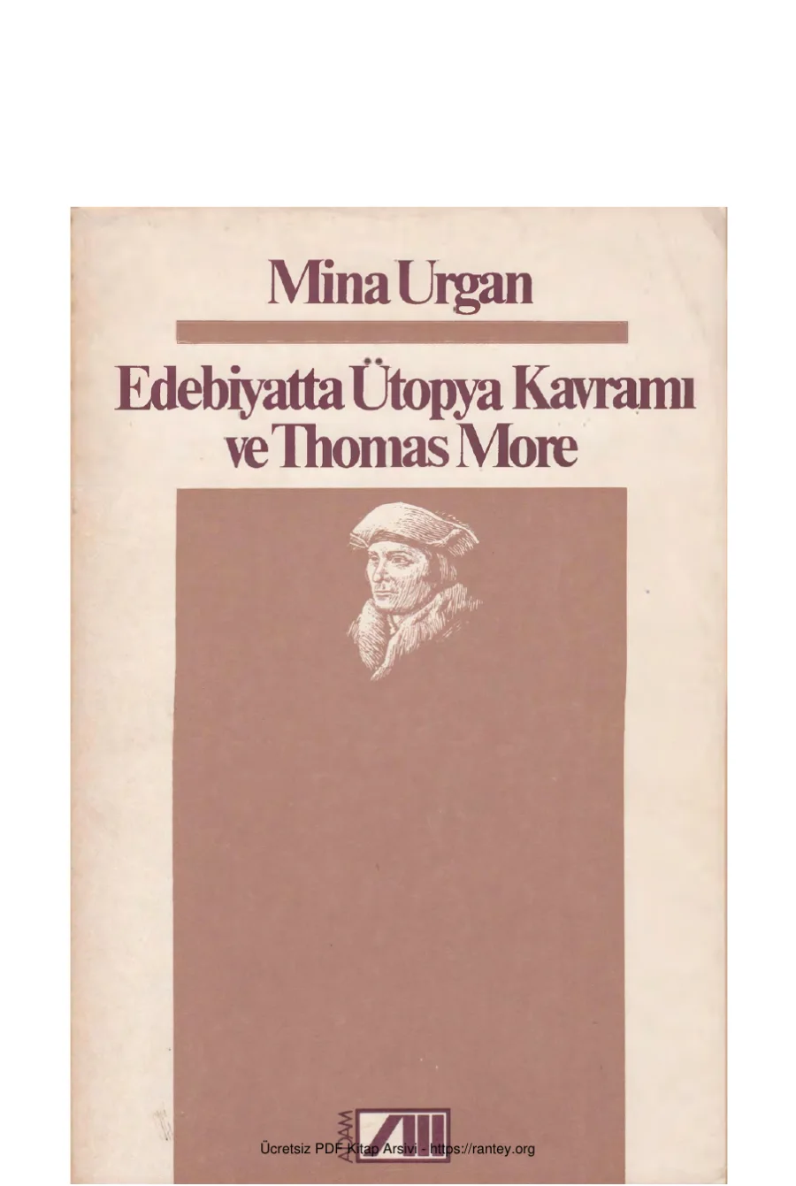 Edebiyatta Ütopya Kavramı ve Thomas More kapak görseli