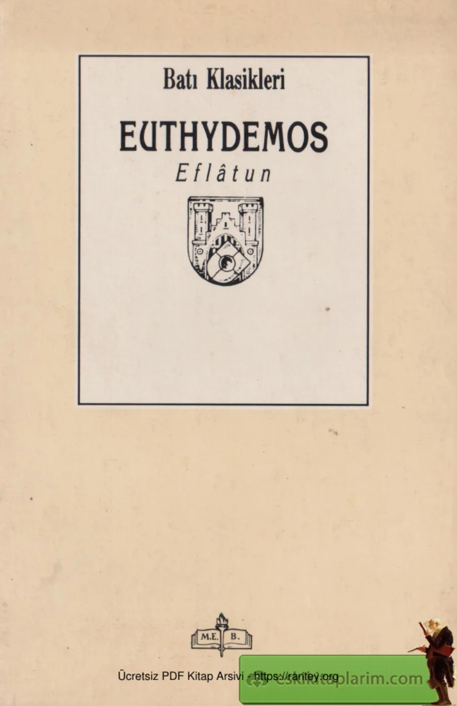 Eflatun Euthydemos kapak görseli