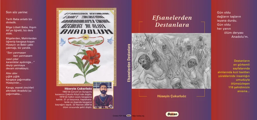 Efsanelerden Destanlara Boran Yayınları kapak görseli