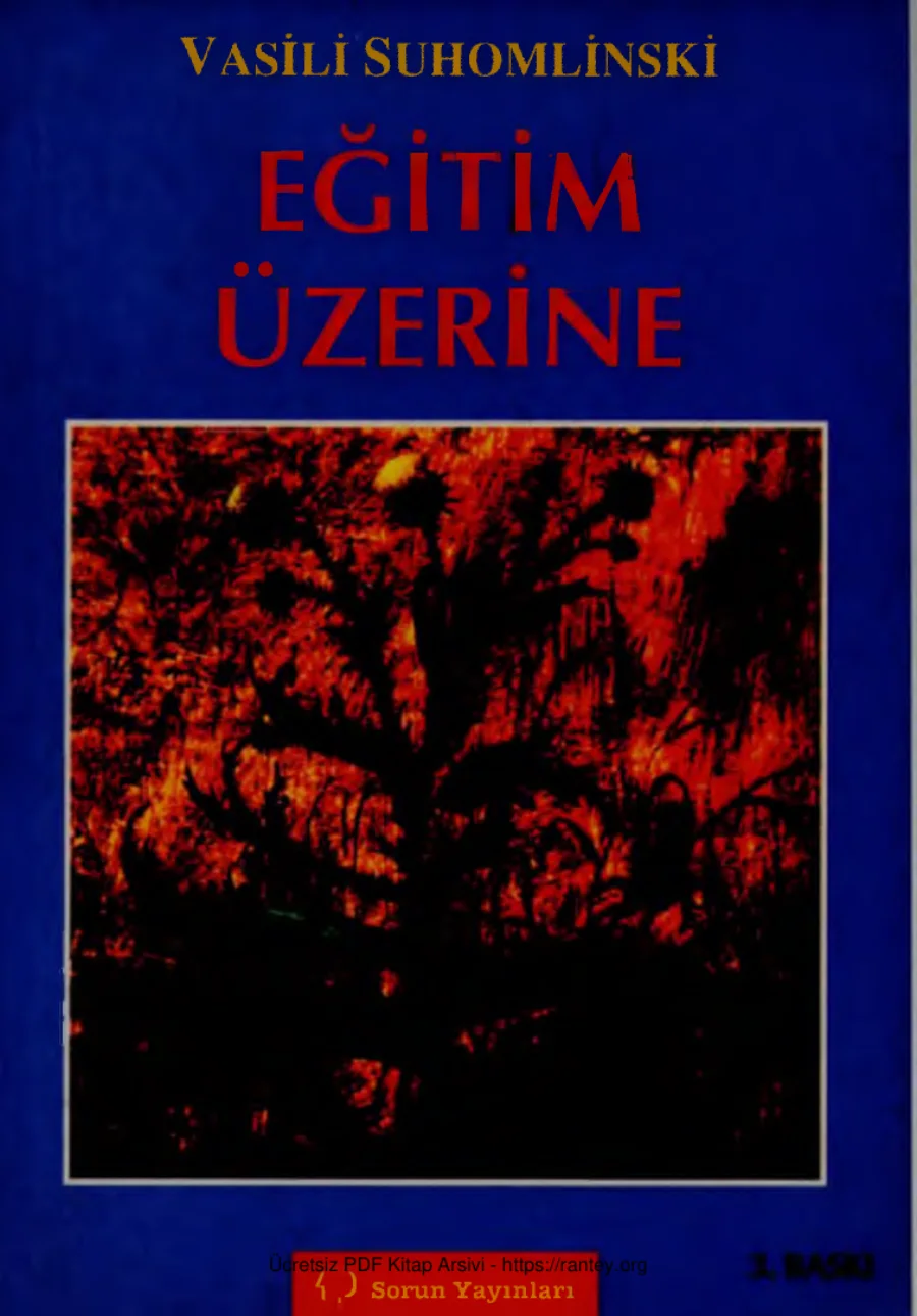 Eğitim Üzerine kapak görseli