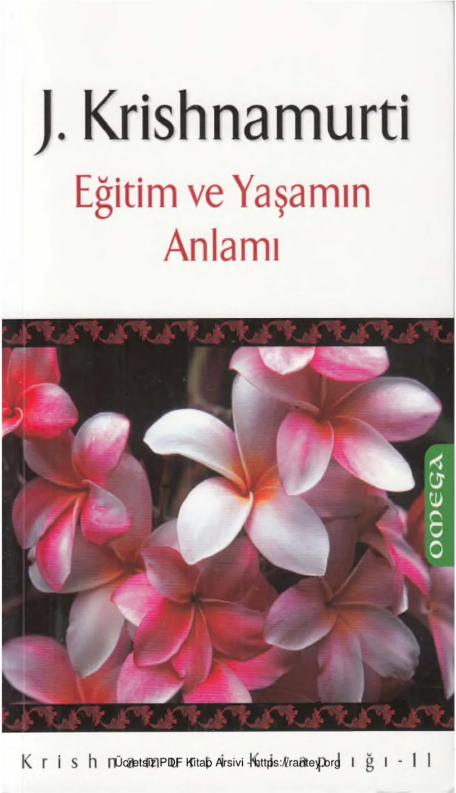 Eğitim ve Yaşamın Anlamı kapak görseli