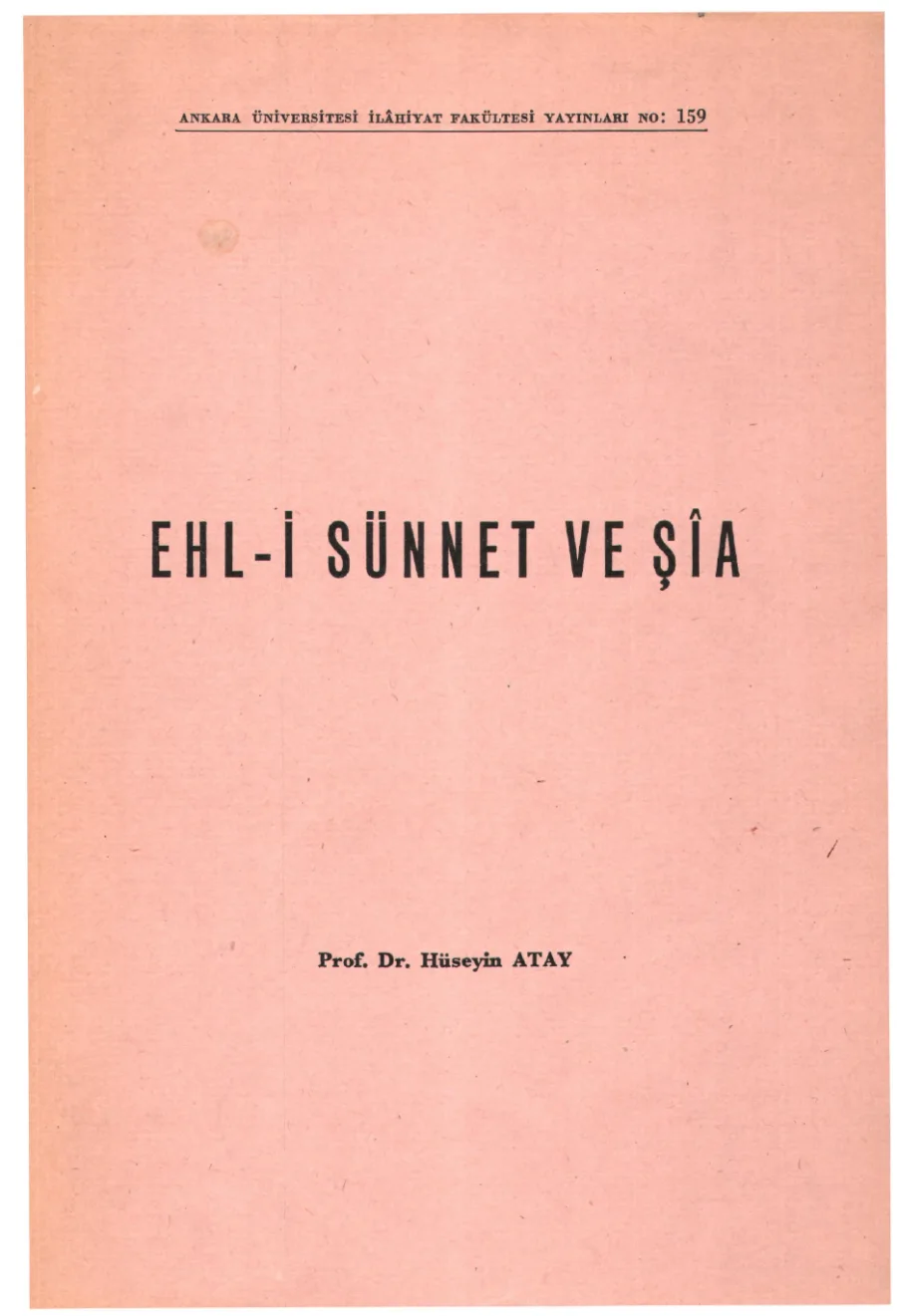 Ehl I Sünnet ve Sia kapak görseli