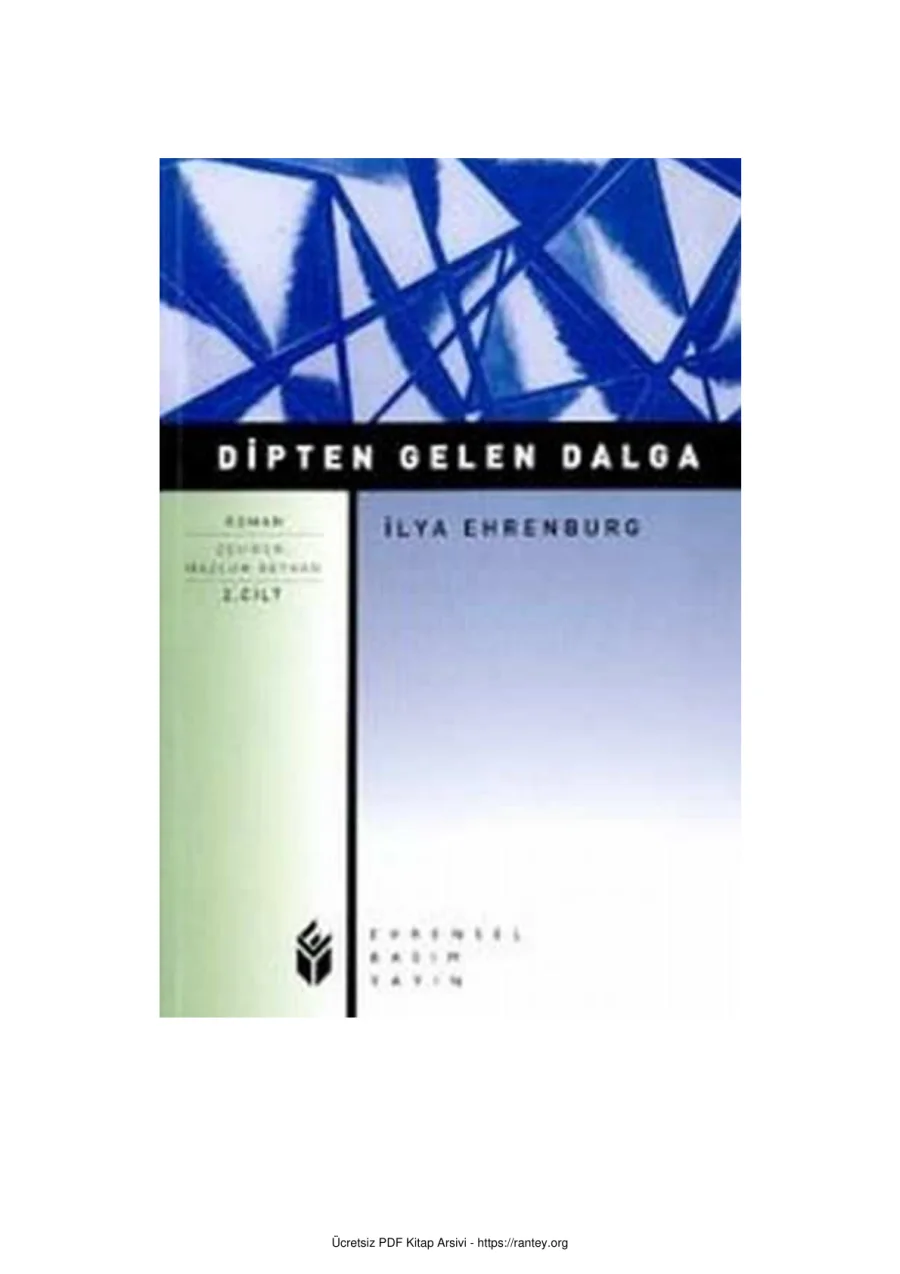 Ehrenburg Dipten Gelen Dalga Cilt1 kapak görseli