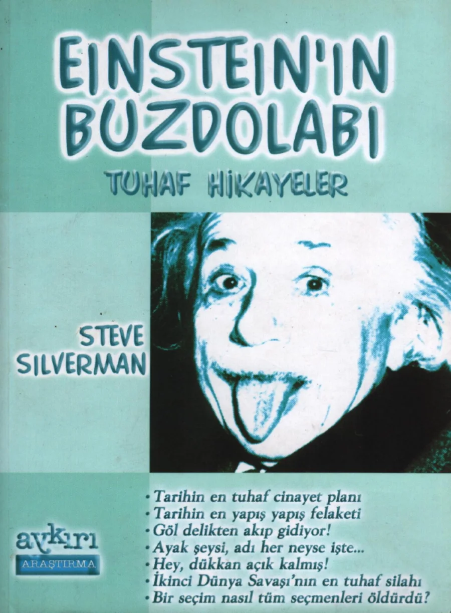 Einsteinın Buzdolabı Tuhaf Hikayeler Aykırı Yayıncılık kapak görseli