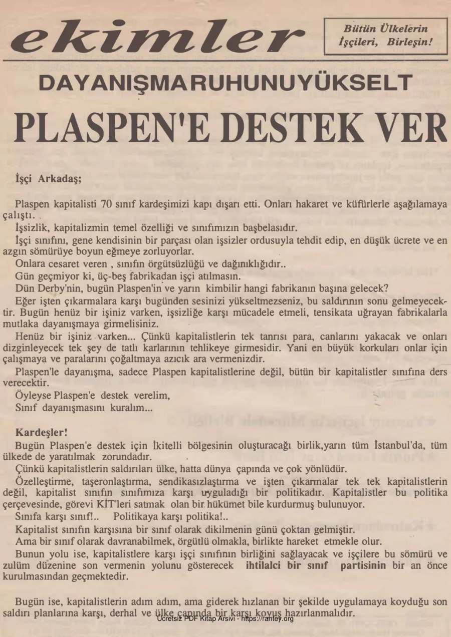 Ekimler Özel Sayı 40 Eylül 1993 kapak görseli
