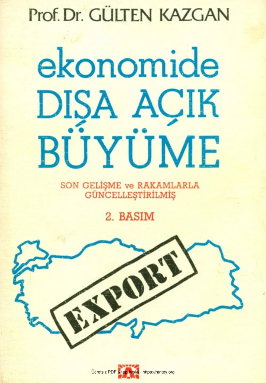 Ekonomide Dışa Açık Büyüme kapak görseli