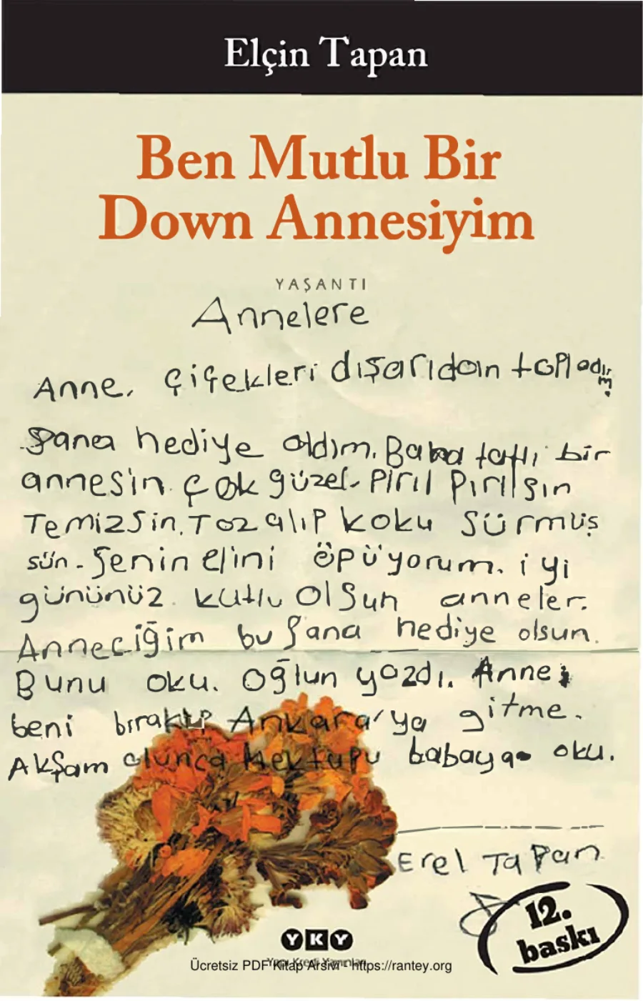 Elçin Tapan Ben Mutlu Bir Down Annesiyim kapak görseli