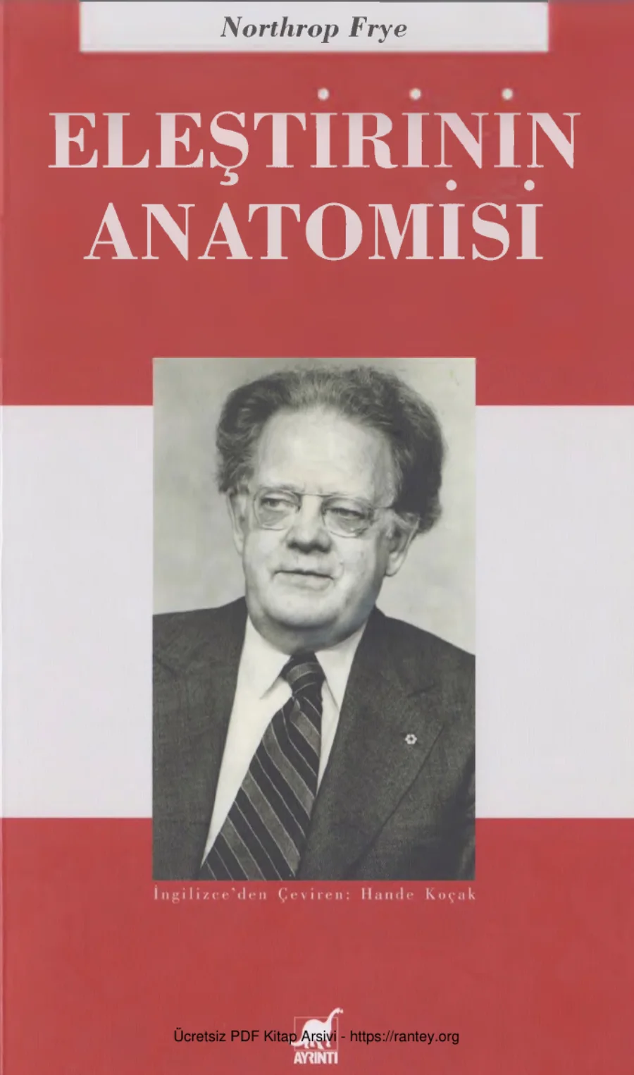 Eleştirinin Anatomisi kapak görseli