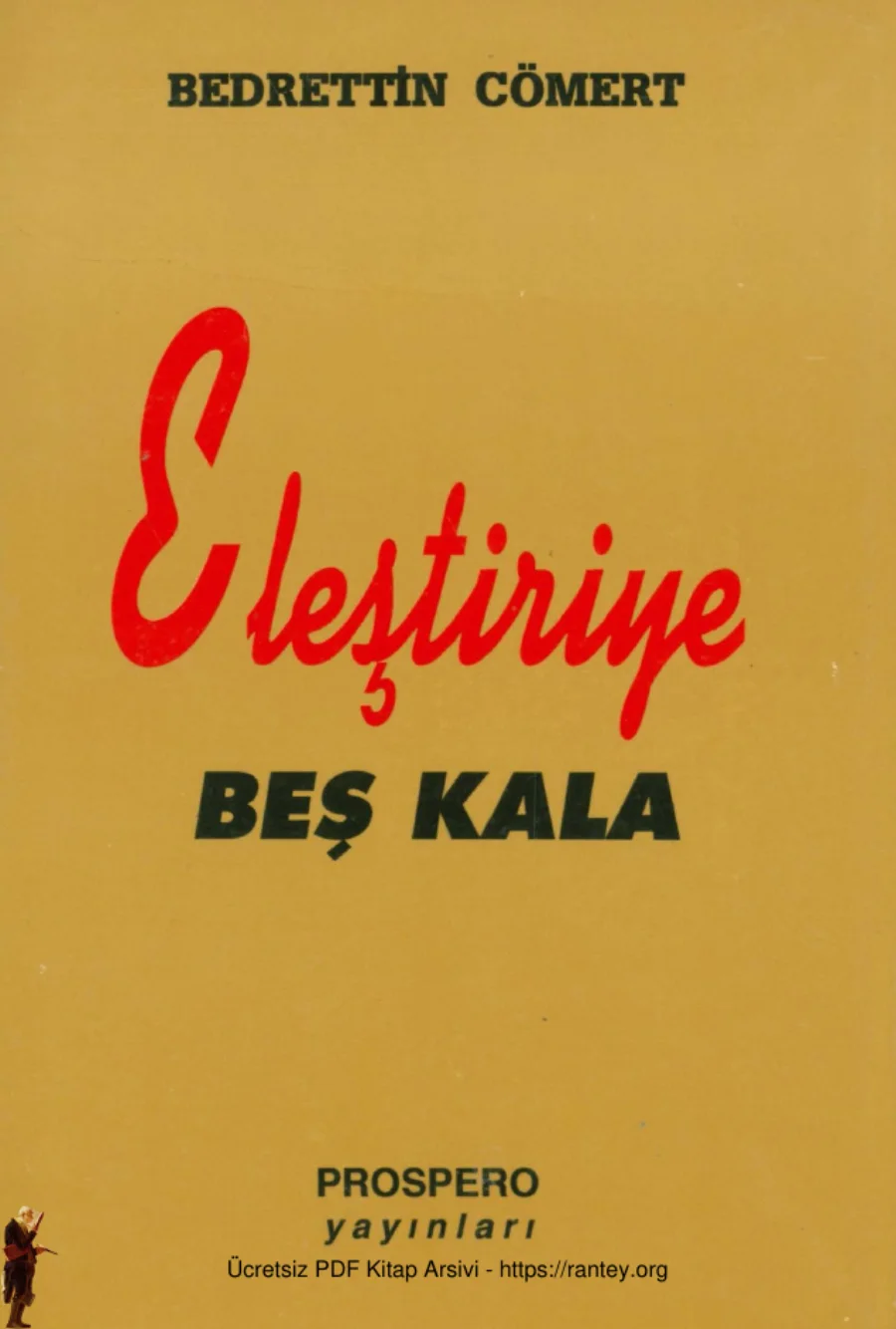 Eleştiriye Beş Kala kapak görseli
