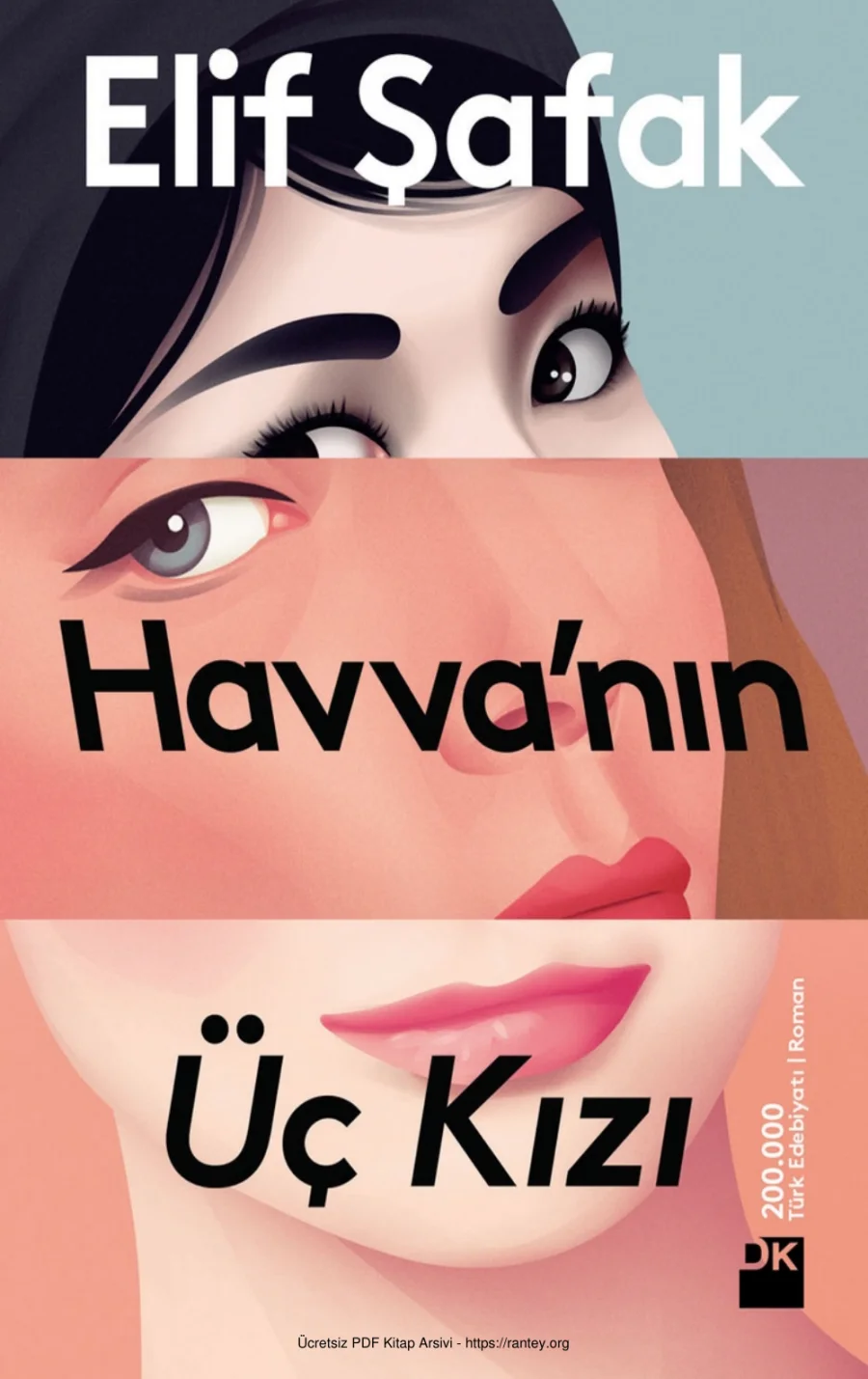 Elif Safak Havva nın Uc Kızı kapak görseli
