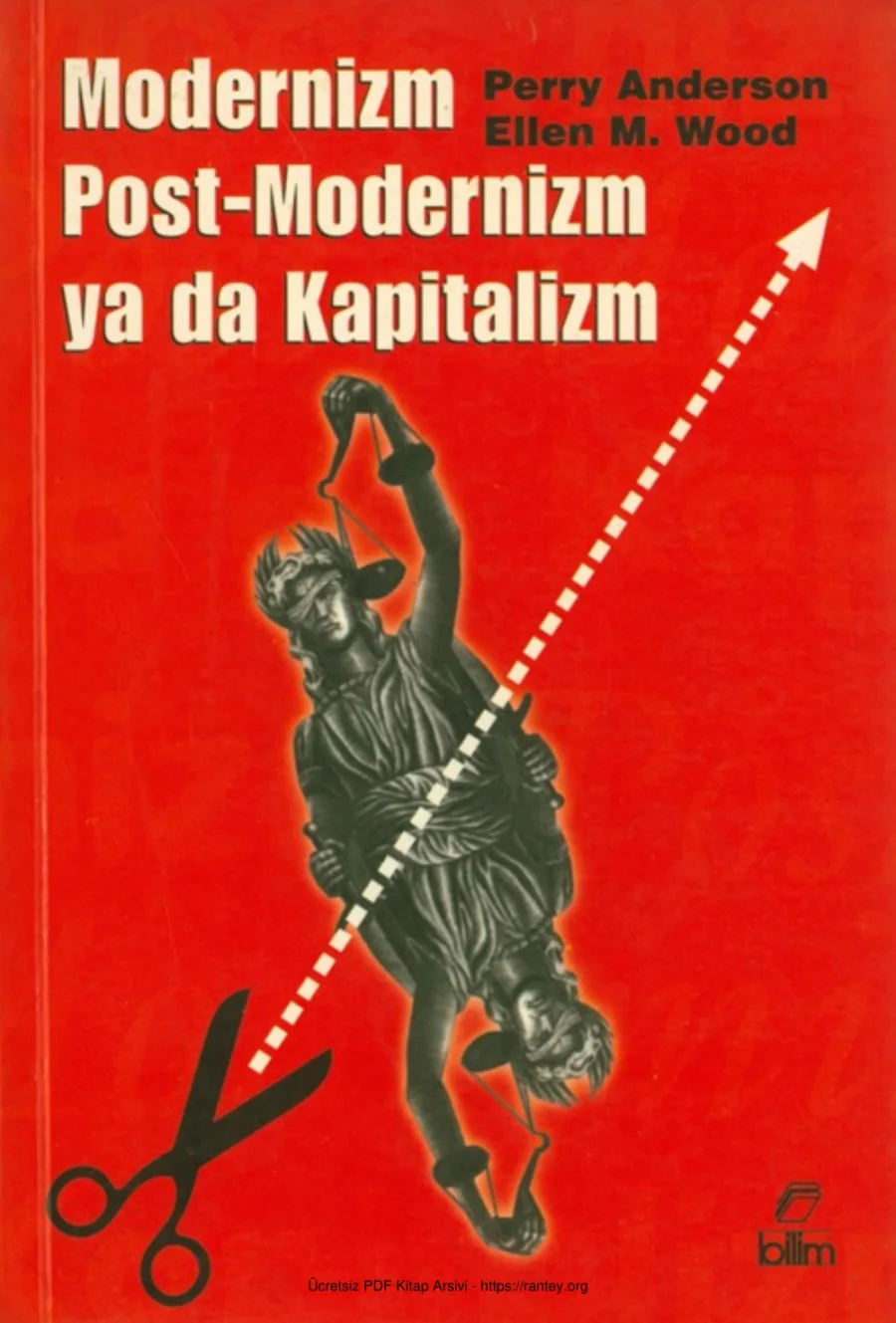 Ellen M Wood Modernizm Post Modernizm ya da Kapitalizm kapak görseli