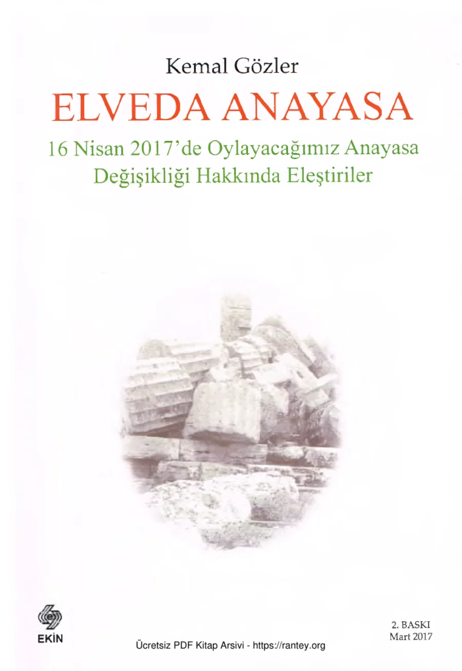 Elveda Anayasa kapak görseli