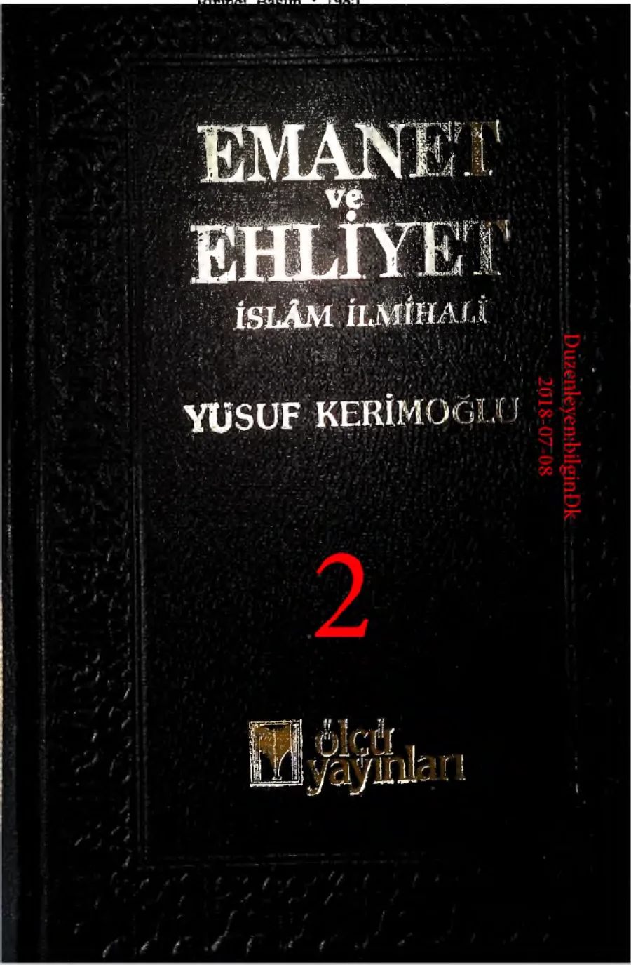Emanet ve Ehliyet2 2 kapak görseli