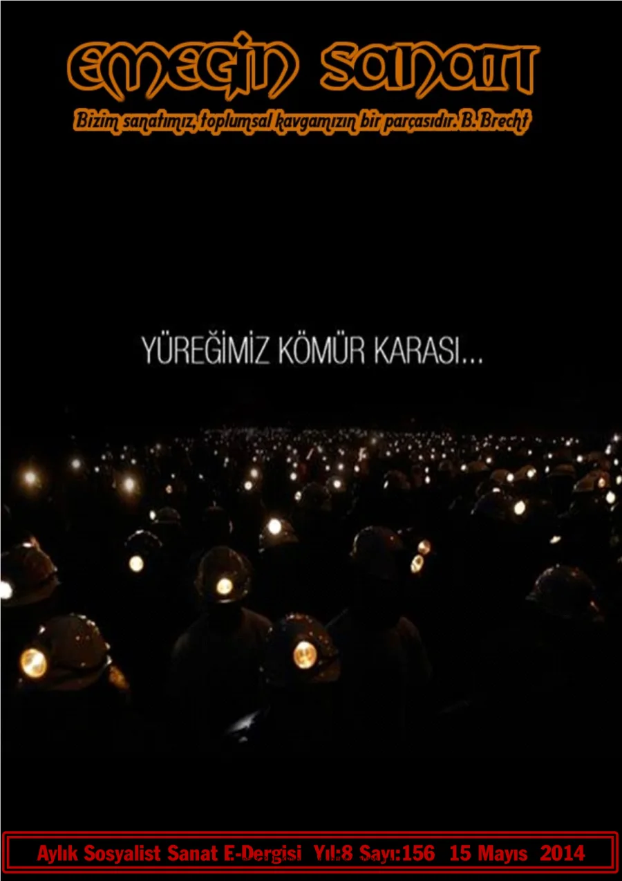Emeğin Sanatı Sayı 156 15 Mayıs 2014 kapak görseli