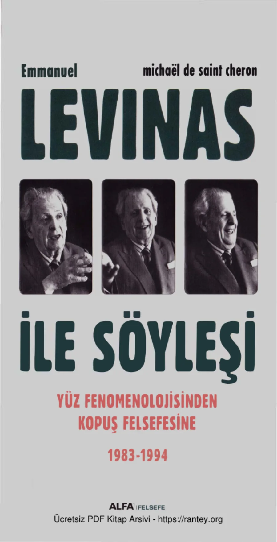 Emmanuel Levinas ile Söyleşi kapak görseli