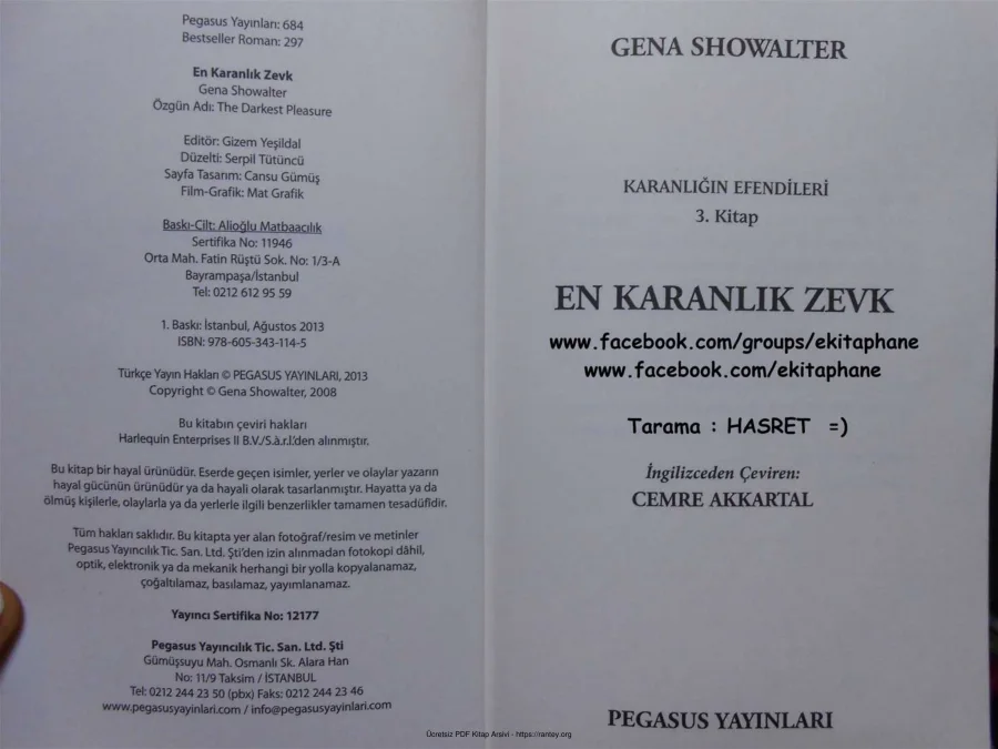 En Karanlık Zevk Lords of the Underworld 3 kapak görseli