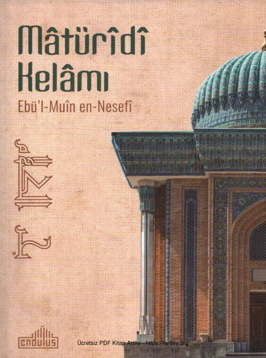 en Nesefi Matüridi Kelamı kapak görseli