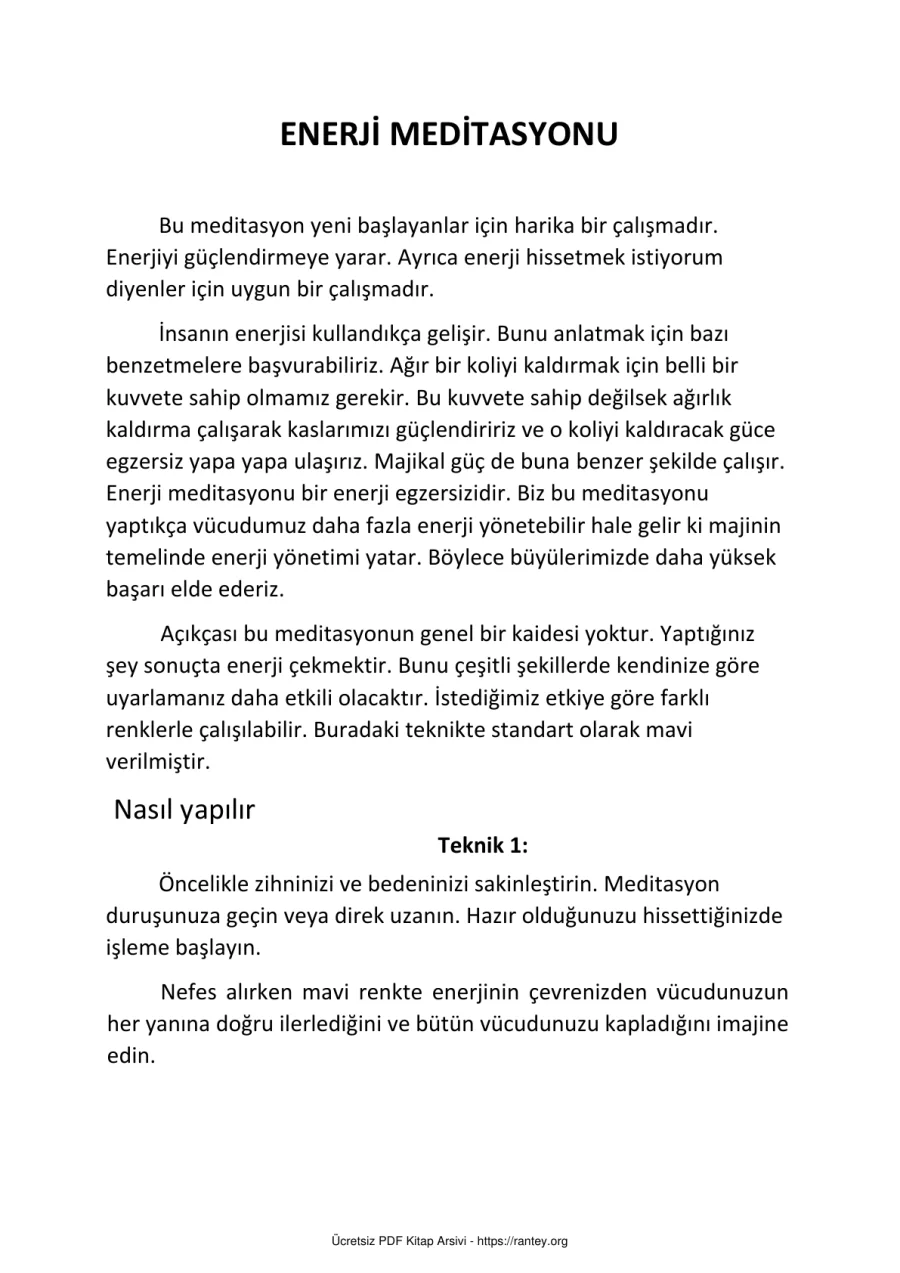 ENERJI MEDITASYONU 1 kapak görseli