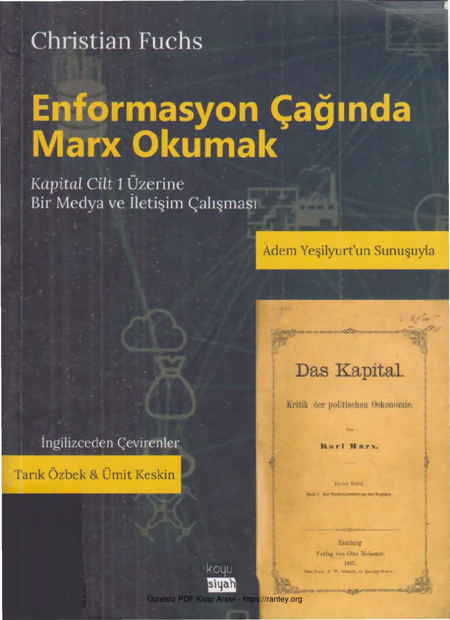 Enformasyon Çağında Marks Okumak kapak görseli