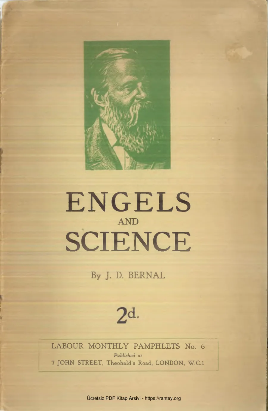 Engels and Science kapak görseli