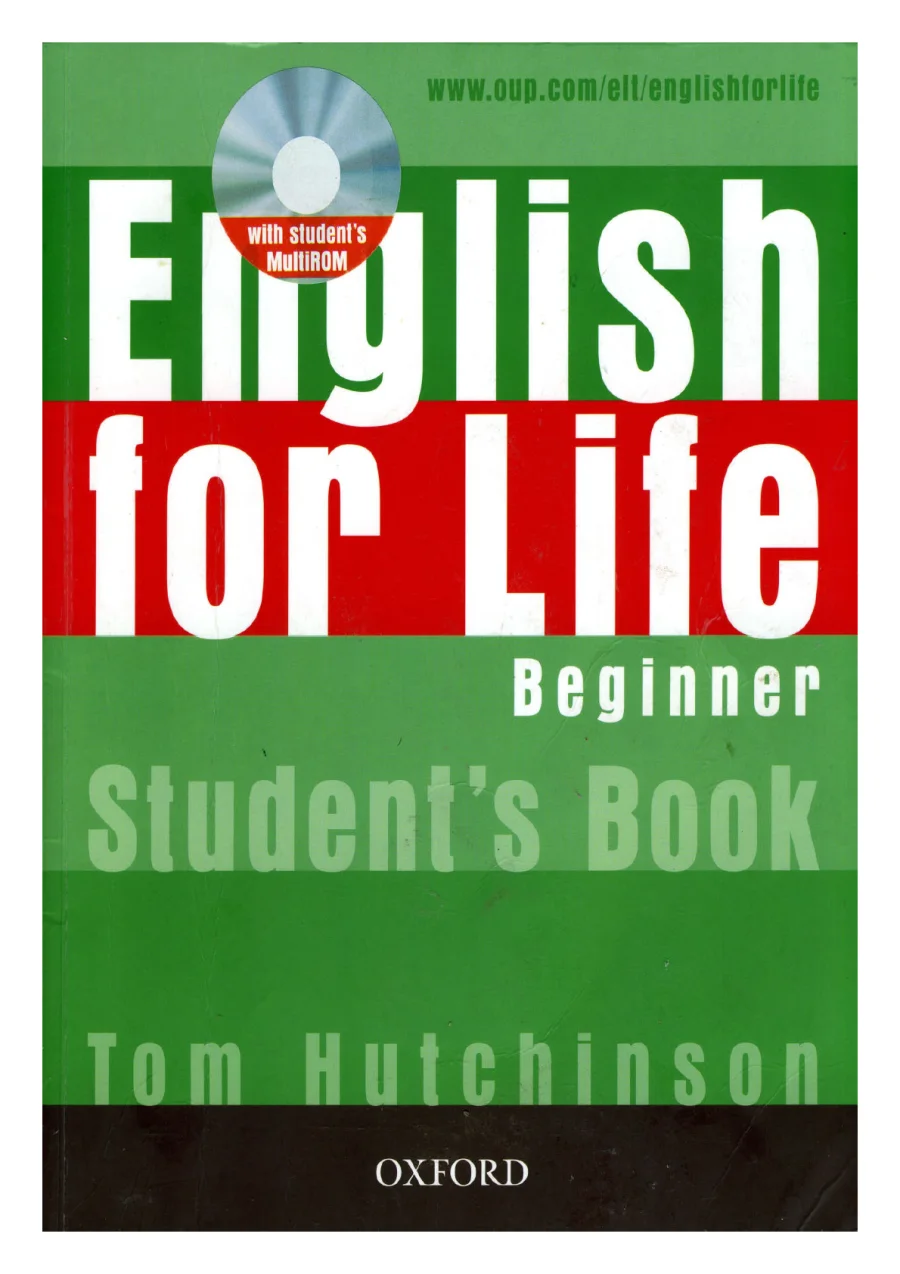 English for Life Beginner Student's Book PDF kapak görseli