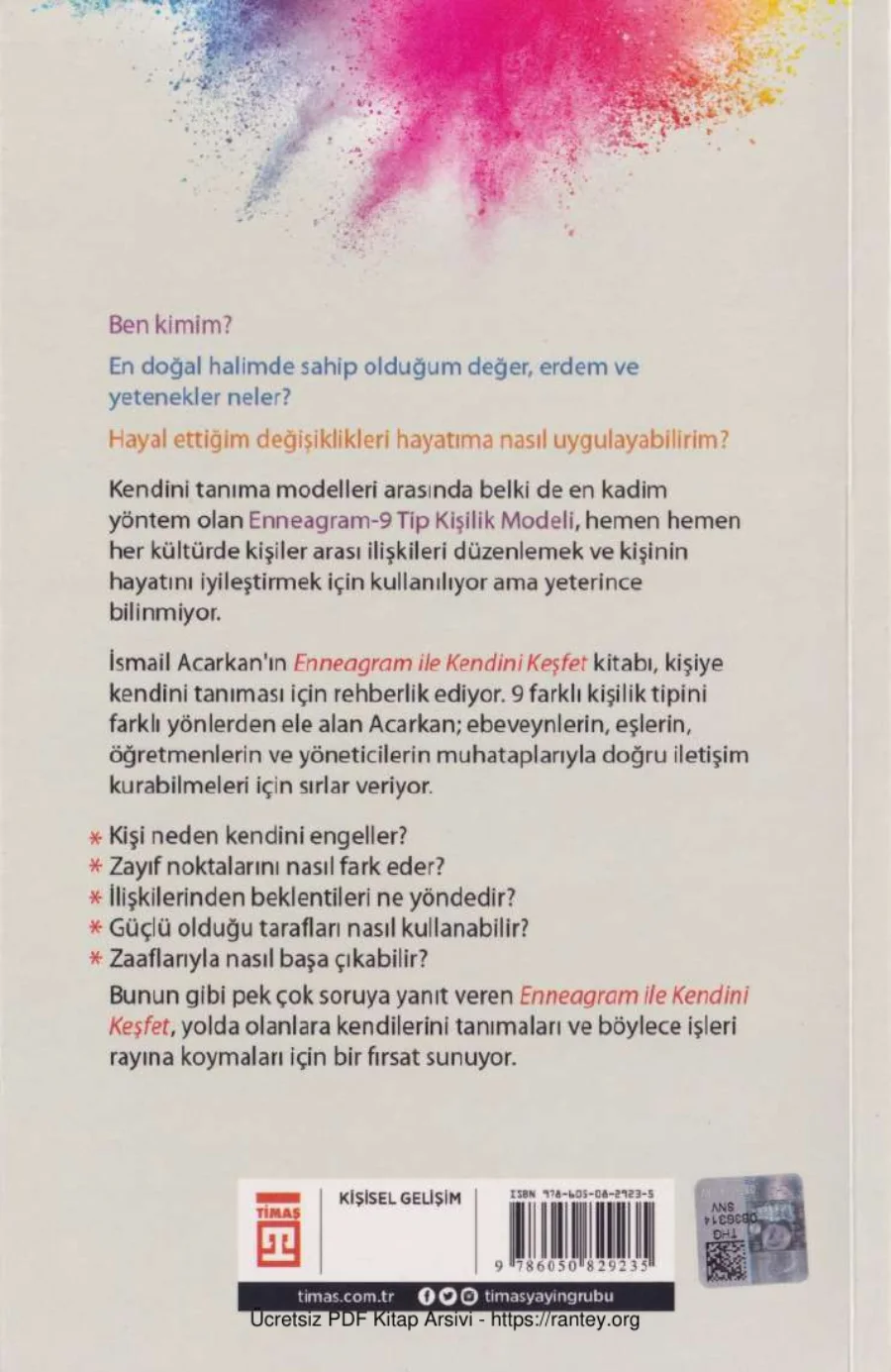 Enneagram İle Kendini Keşfet kapak görseli
