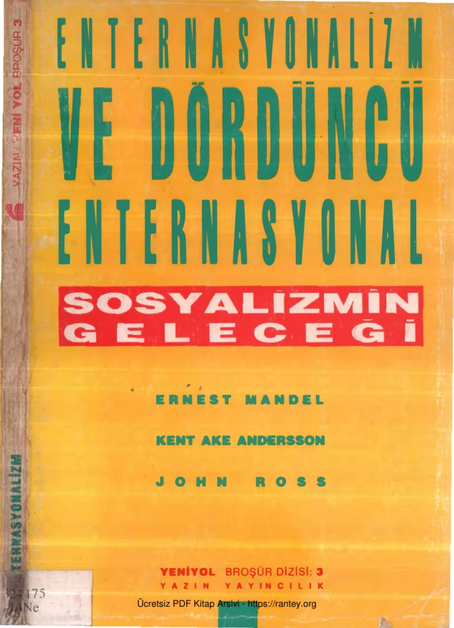 Enternasyonalizm ve Dördüncü Enternasyonal kapak görseli