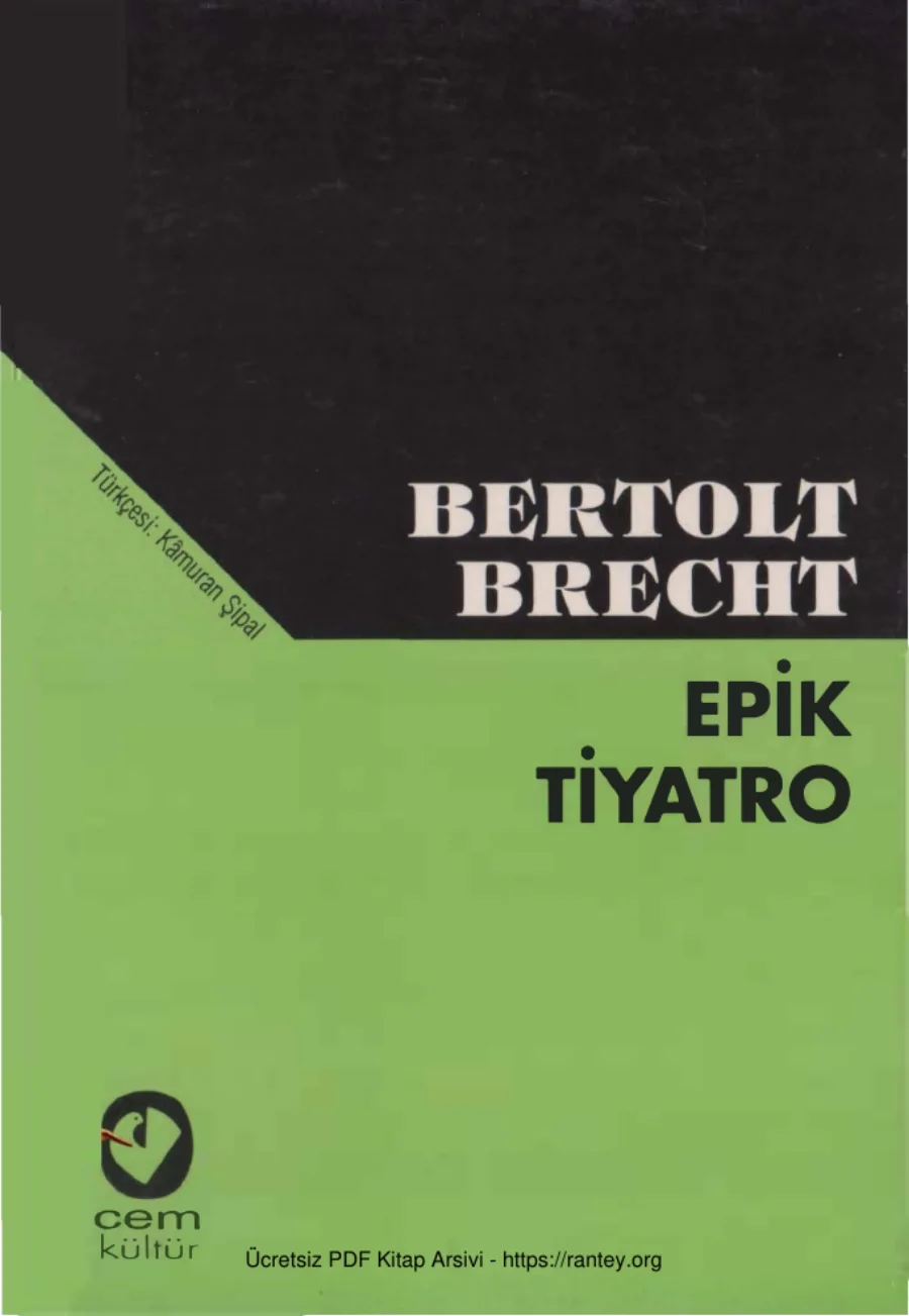Epik Tiyatro kapak görseli