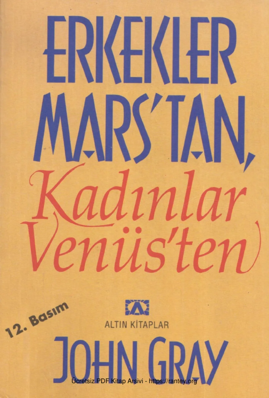 Erkekler Marstan Kadınlar Venüsten kapak görseli